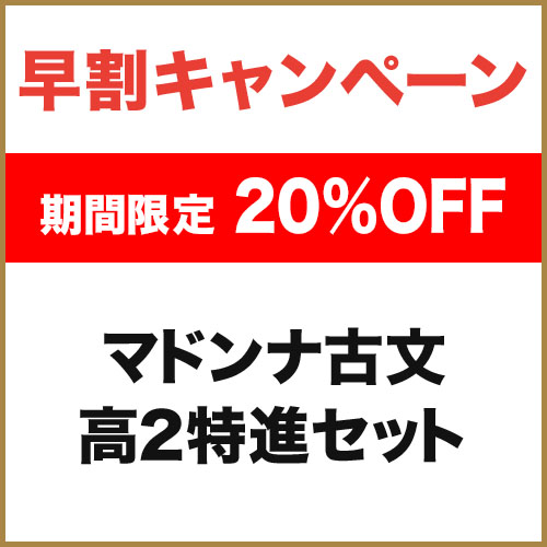 マドンナ古文　高2特進セット