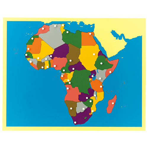 地図パズル（アフリカ）