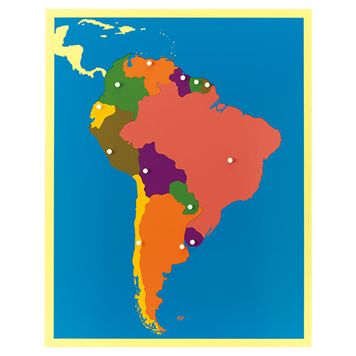 地図パズル（南アメリカ）<Nienhuis社製>
