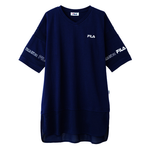ＦＩＬＡメッシュコンビチュニック　ネイビー