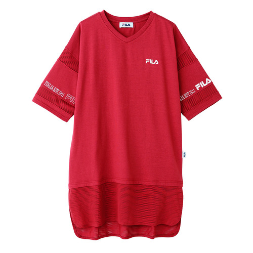 ＦＩＬＡメッシュコンビチュニック　テラコッタ