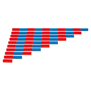 モンテッソーリ教具 算数教育|算数棒（初級用） <Nienhuis社製>|学研の保育用品