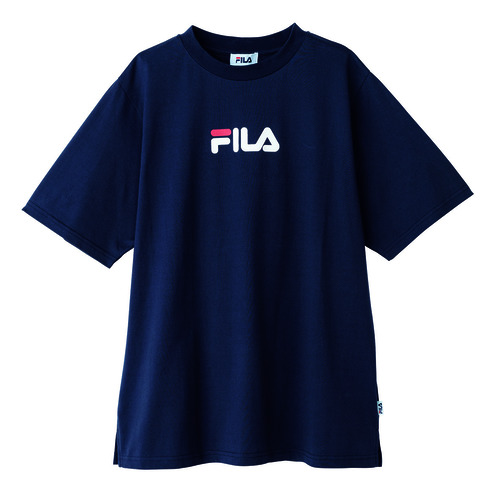 ＦＩＬＡ大人の涼やかＴシャツ　ネイビー