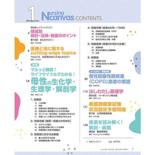 Nursing Canvas2024年1月号Vol．12No．1