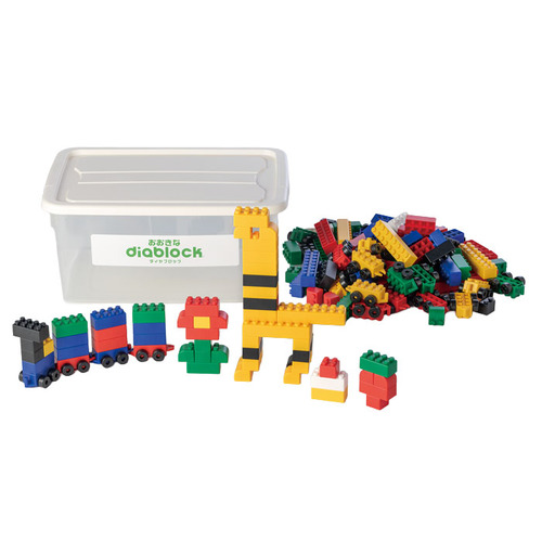 おおきなｄｉａｂｌｏｃｋはじめてのブロックあそびボリュームセット