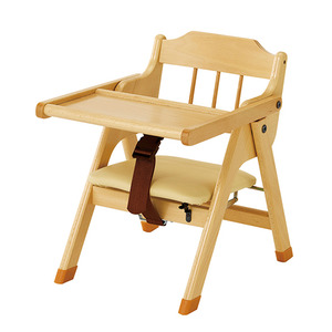 木製乳児用椅子 Ａ（ナチュラルベージュ）|学研の保育用品