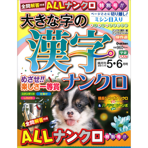 大きな字の漢字ナンクロ　　５月号