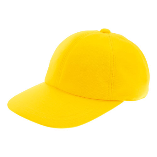 先生用カラー帽子　黄