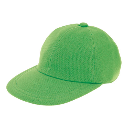 先生用カラー帽子　黄緑