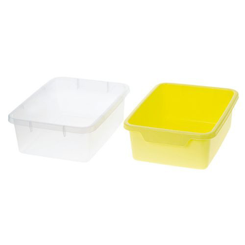 プラケース　深底イエロー