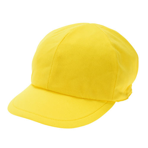 子ども用帽子１１色（裏黄）黄