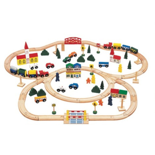 街と鉄道あそび　デラックス（１００ピース）