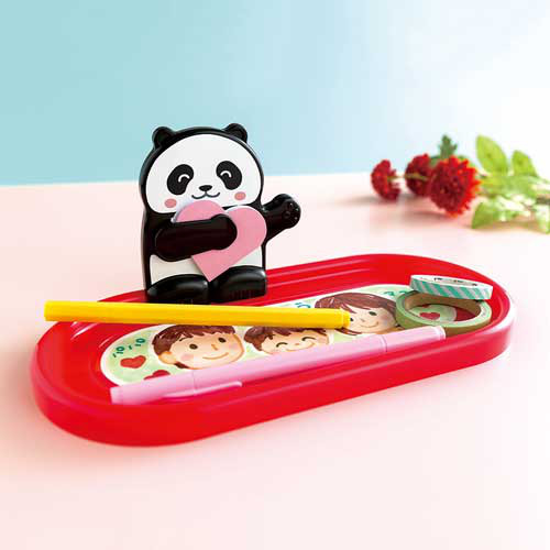 Ｓ-にこにこぱんだトレー