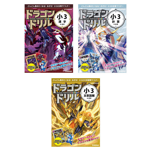 ドラゴンドリル　小3　３冊セット
