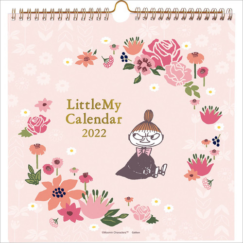 学研カレンダー２０２２ ムーミン壁かけカレンダー リトルミイ トーべ ヤンソン 原作 ショップ学研