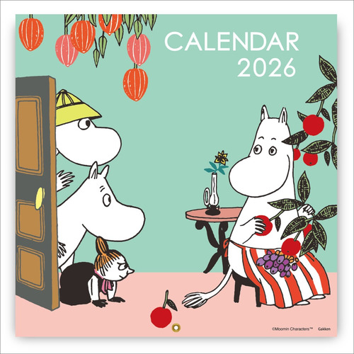 ムーミン壁かけカレンダースクエアタイプ