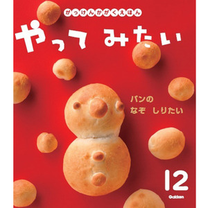 2025年 12月号 がっけんのかがくえほん やってみたい|学研の保育用品