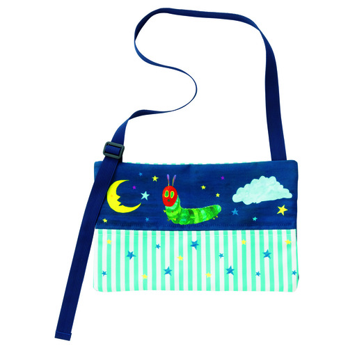 はらぺこあおむし星ティッシュサコッシュ　ネイビー