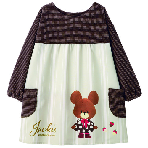 くまのがっこうチョコレートチュニック　　ブラウン×ベージュ