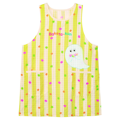 ばけたくんこんぺいとうエプロン　Ｍ－Ｌ　イエロー