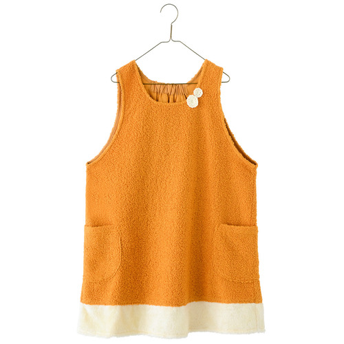 パンプキンラテエプロン  パンプキンイエロー