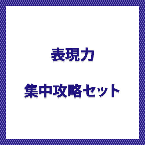 表現力　集中攻略セット