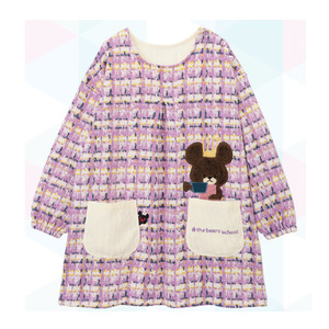 くまのがっこう ティータイムツイード風ニットチュニック