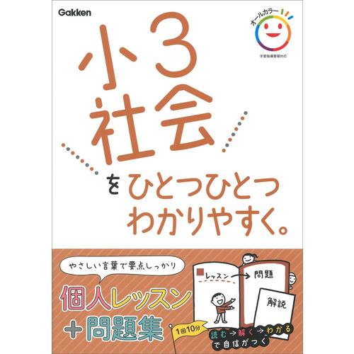 小３社会をひとつひとつわかりやすく。