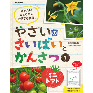 やさいのさいばいとかんさつ １ ミニトマト 藤田智 監修 ショップ学研